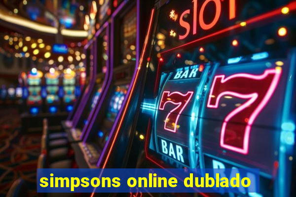 simpsons online dublado